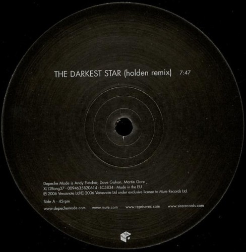 Виниловая пластинка DEPECHE MODE "The Darkest Star" (NM XL12BONG37 LP)