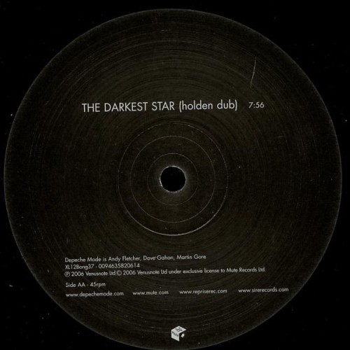 Виниловая пластинка DEPECHE MODE "The Darkest Star" (NM XL12BONG37 LP)