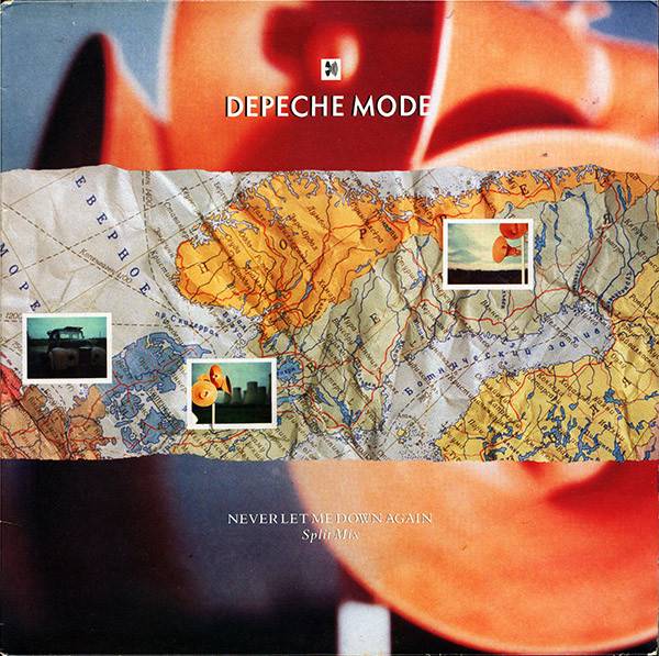 Виниловая пластинка Depeche Mode "Never Let Me Down Again (Split Mix)" (MUTE 12BONG14 LP) 