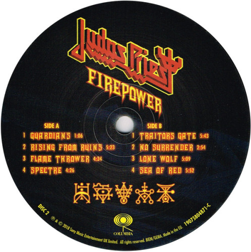 Виниловая пластинка JUDAS PRIEST "Firepower" (2LP)