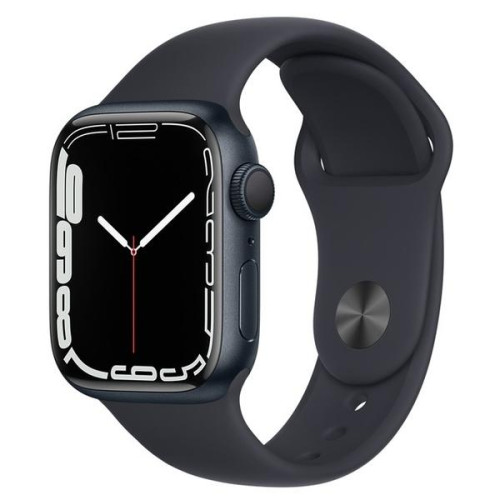 Умные часы Apple Watch Series 7 45mm Aluminium with Sport Band EU 