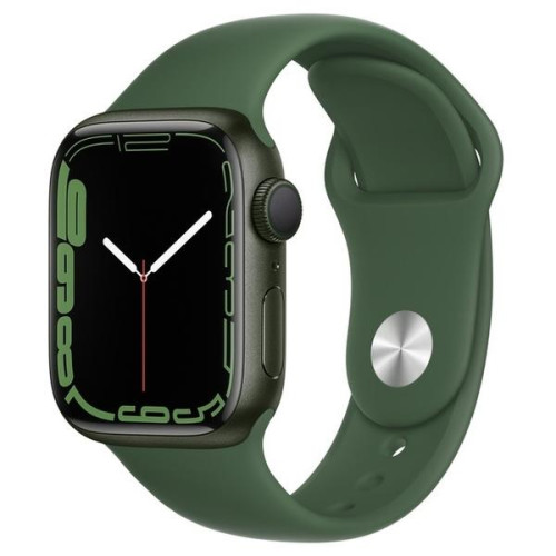 Умные часы Apple Watch Series 7 45mm Aluminium with Sport Band EU 