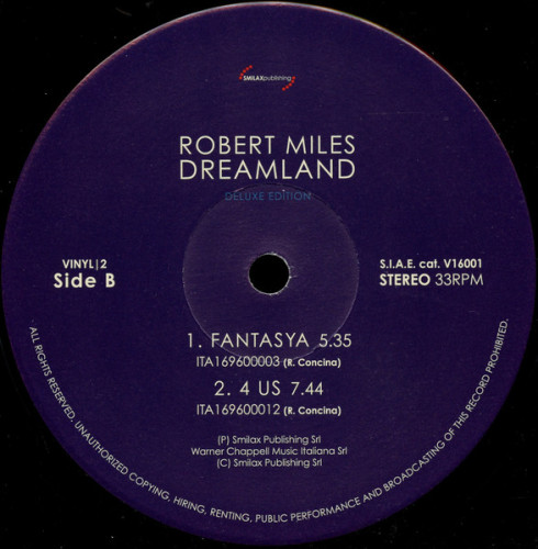 Виниловая пластинка ROBERT MILES "Dreamland" (2LP+CD)