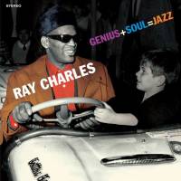 RAY CHARLES "Genius + Soul = Jazz" (ORANGE LP)