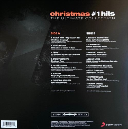Виниловая пластинка VARIOUS ARTISTS "Christmas #1 Hits (The Ultimate Collection)" (LP) 