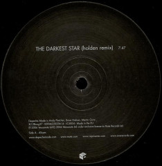 DEPECHE MODE "The Darkest Star" (MUTE XL12BONG37 LP)