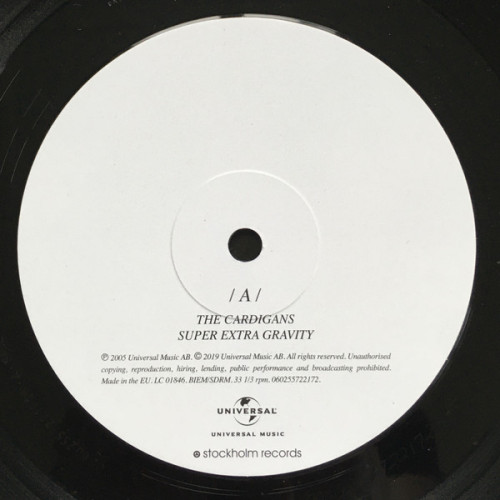 Виниловая пластинка CARDIGANS "Super Extra Gravity" (LP)