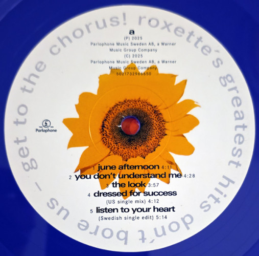 Виниловая пластинка ROXETTE "Don`t Bore Us - Get To The Chorus (30Th Anniversary)" (PURPLE 2LP) 