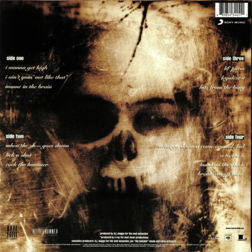 Виниловая пластинка CYPRESS HILL "Black Sunday" (2LP) 