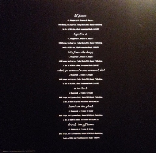 Виниловая пластинка CYPRESS HILL "Black Sunday" (2LP) 