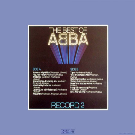 Виниловая пластинка ABBA "The Best Of ABBA" (NM/NM 5LP)