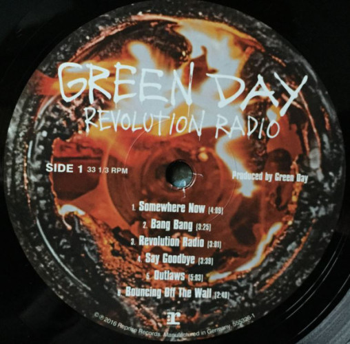 Виниловая пластинка GREEN DAY "Revolution Radio" (LP)