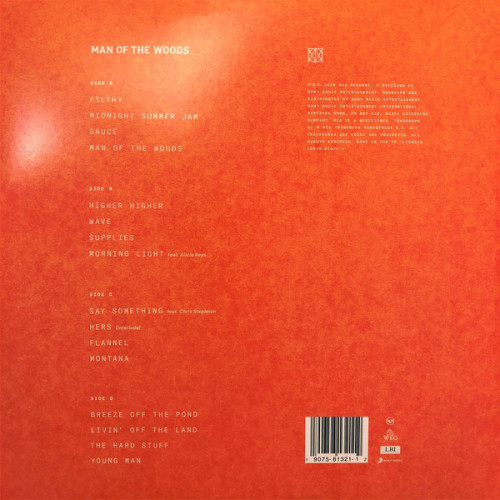 Виниловая пластинка JUSTIN TIMBERLAKE "Man Of The Woods" (2LP)