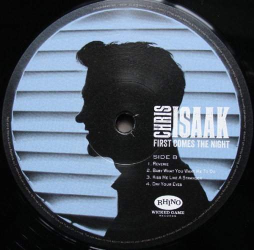 Виниловая пластинка CHRIS ISAAK "First Comes The Night" (2LP) 