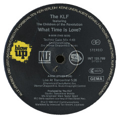KLF &quot;What Time Is Love? (Live At Trancentral)&quot; (VG/VG LP)