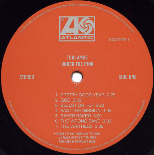 Виниловая пластинка TORI AMOS "Under The Pink" (LP) 
