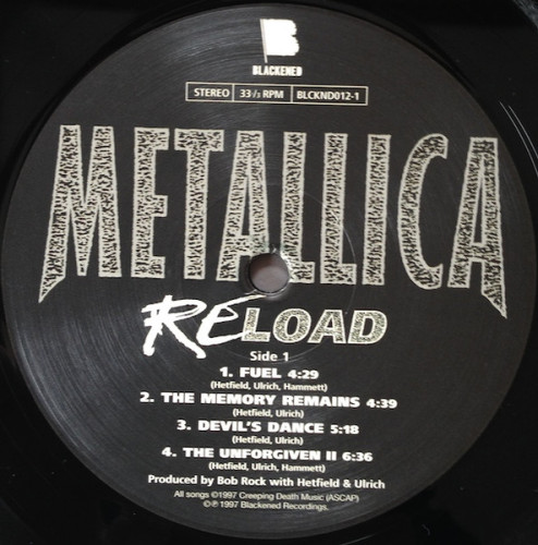 Виниловая пластинка METALLICA "Reload" (2LP) 