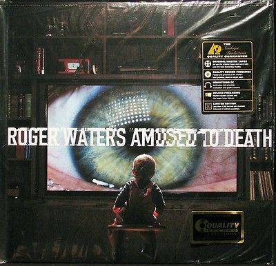 Виниловая пластинка ROGER WATERS "Amused To Death" (USA 2LP) 