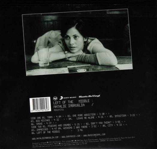 Виниловая пластинка NATALIE IMBRUGLIA "Left Of The Middle" (LP)