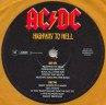 Виниловая пластинка AC/DC "HIGHWAY TO HELL" (50th Anniversary GOLD LP) 
