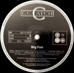 C.C.CATCH "Big Fun" (LP)