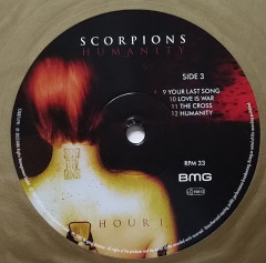 SCORPIONS &quot;Humanity - Hour I&quot; (GOLD 2LP)