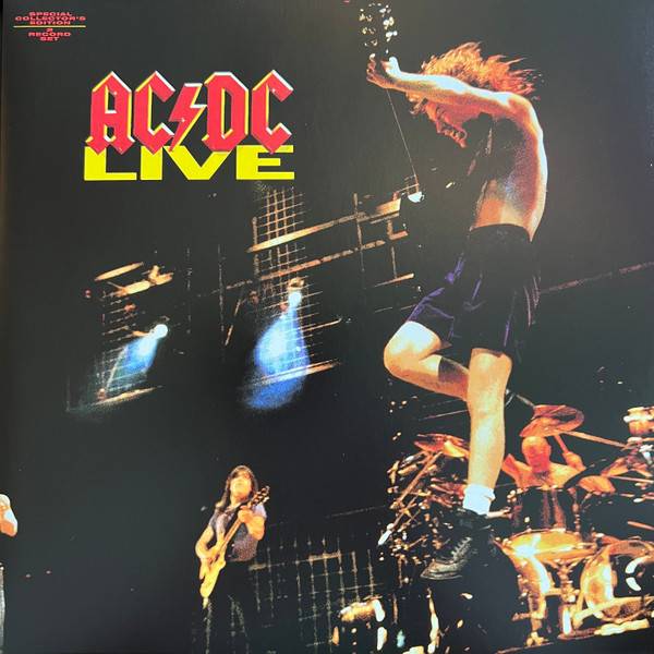 Виниловая пластинка AC/DC "Live" (50th Anniversary GOLD 2LP) 