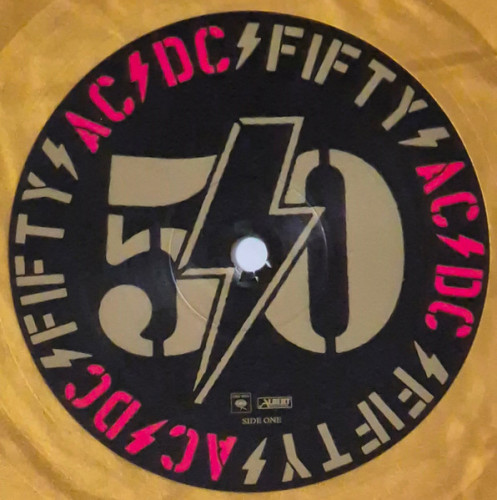 Виниловая пластинка AC/DC "Live" (50th Anniversary GOLD 2LP)
