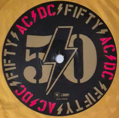 Виниловая пластинка AC/DC "Live" (50th Anniversary GOLD 2LP)