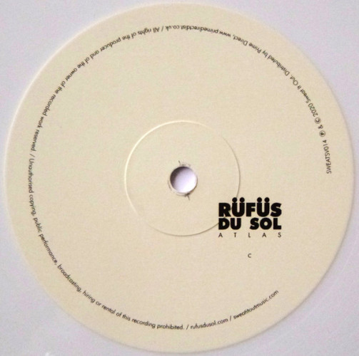 Виниловая пластинка RUFUS DU SOL "Atlas" (WHITE 2LP)