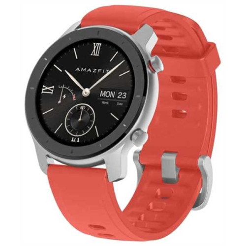 Часы Amazfit GTR 42mm aluminium case, silicone strap 