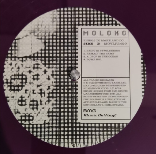 Виниловая пластинка MOLOKO "Things To Make And Do" (COLORED 2LP)