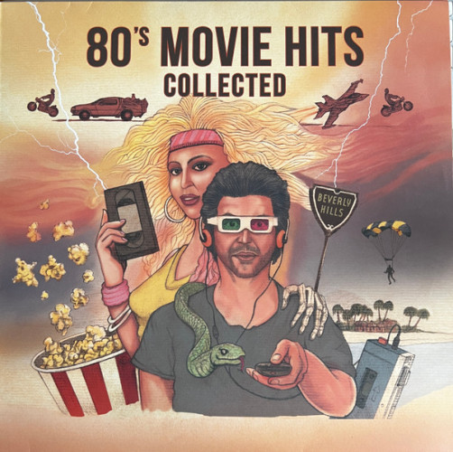 Виниловая пластинка VARIOUS ARTISTS "80`s Movie Hits Collected" (COLORED OST 2LP) 