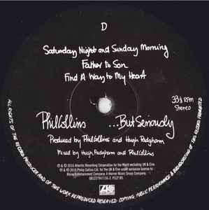 Виниловая пластинка PHIL COLLINS "...But Seriously" (2LP) 