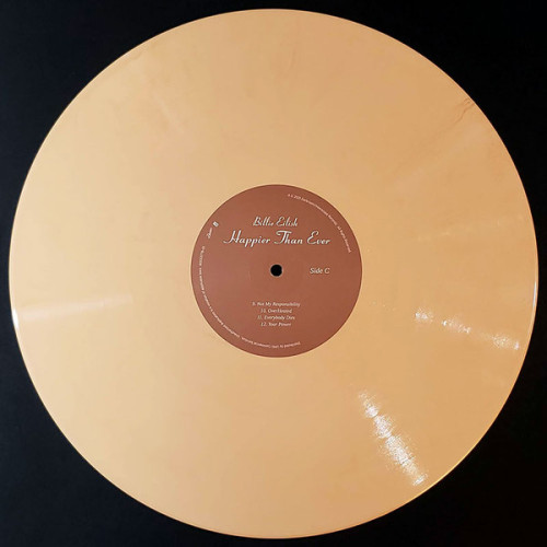 Виниловая пластинка BILLIE EILISH "Happier Than Ever" (YELLOW 2LP)