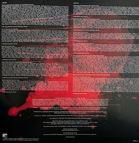 Виниловая пластинка SLAYER "World Painted Blood" (LP)