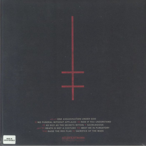 Виниловая пластинка MARILYN MANSON "One Assassination Under God (Chapter 1)" (RED LP)