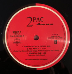 2PAC "All Eyez On Me" (4LP)