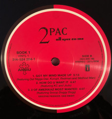 2PAC "All Eyez On Me" (4LP)