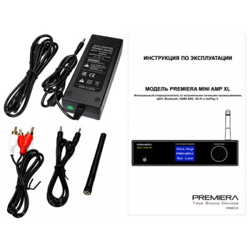 Современный интегральный Hi-Fi стереоусилитель Premiera MINI AMP XL