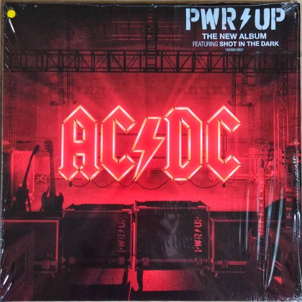 Виниловая пластинка AC/DC "PWR/UP" (YELLOW LP) 