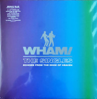 WHAM  "The Singles (Echoes From The Edge Of Heaven)" (BLUE LP)