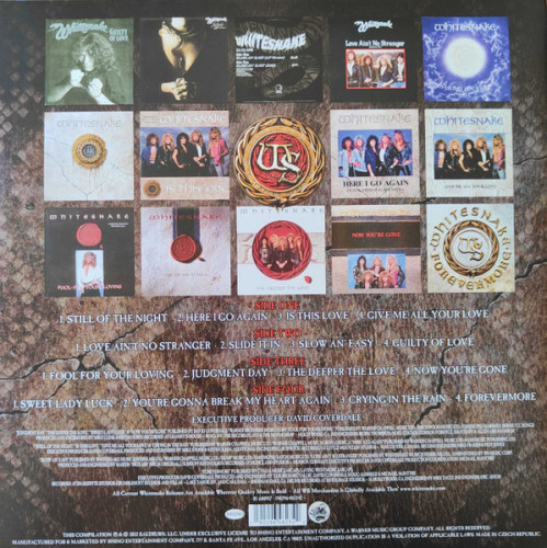 Виниловая пластинка WHITESNAKE "Greatest Hits Revisited - Remixed - Remastered - MMXXII" (2LP) 