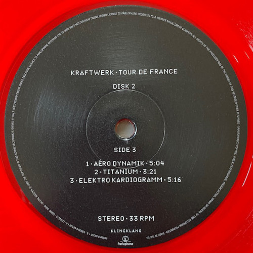Виниловая пластинка KRAFTWERK "Tour De France" (COlOURED 2LP)