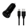 Автомобильное зарядное устройство TFN 2USB 2.4A+microUSB (TFN-CC2U24AMICBK)