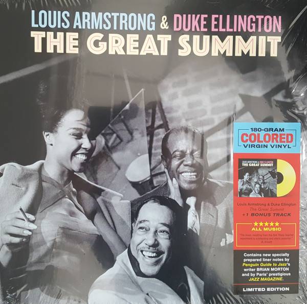 Виниловая пластинка LOUIS ARMSTRONG & DUKE ELLINGTON "The Great Summit" (YELLOW LP) 