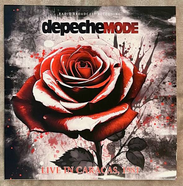 Виниловая пластинка DEPECHE MODE "Live In Caracas, 1981" (CLEAR 10`` LP) 