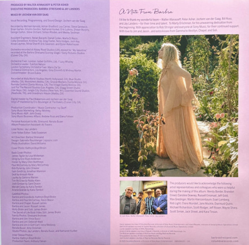 Виниловая пластинка BARBRA STREISAND "The Secret Of Life - Partners Volume Two" (AQUA LP) 