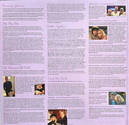 Виниловая пластинка BARBRA STREISAND "The Secret Of Life - Partners Volume Two" (AQUA LP) 