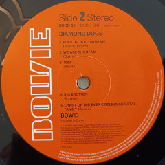 DAVID BOWIE "Diamond Dogs" (HALF-SPEED LP)